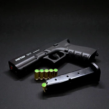 Стартовий пістолет Retay Glock G 17 + 5 патронів, сигнальний шумовий 9 мм