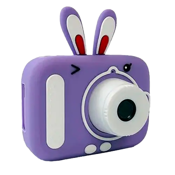 Детский цифровой фотоаппарат 20МП X900, PURPLE RABBIT