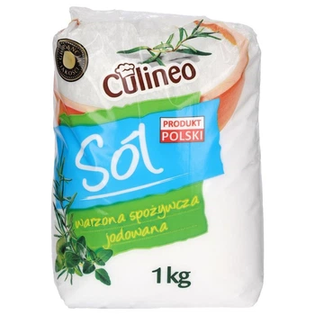 Сіль йодована кухонна Culineo 1 кг