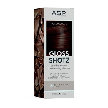 Ультракондиционирующая полуперманентная глянцевая маска ASP Gloss Shotz Hot Chocolate / Горячий шоколад