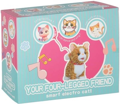 Kotek interaktywny KIK Twój czworonożny przyjaciel Beżowy (5903039767867)