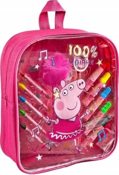 Набір для малювання Stnux Свинка Пеппа з рюкзаком (4043946307235)