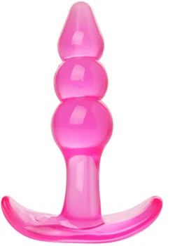 Анальная пробка Trinity Vibes Bubbles Bumpy Starter Anal Plug 10.8 см Розовый (848518015426)