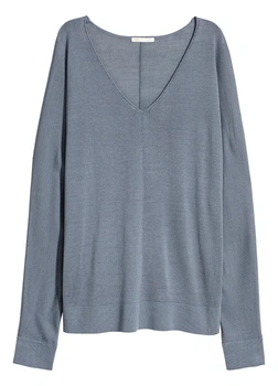 Джемпер H&M S Блакитний 0522373