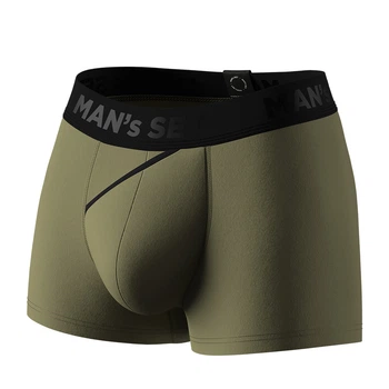 Чоловічі анатомічні боксери з бавовни, Anatomic Classic 2.0, Black Series, світлий хакі 2XL NB100-011