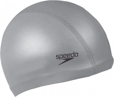 Шапка для плавания Speedo ULTRA PACE серебристая унисекс быстросохнущая шапочка для водного спорта