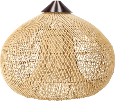 Żyrandol rattanowy Hedo 50 cm