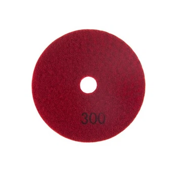 Круг алмазный шлифовальный гибкий на липучке 100 мм P300. INTERTOOL BT-0913