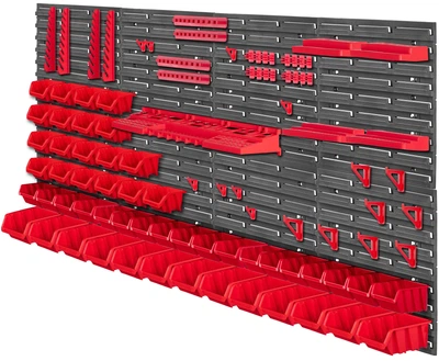 Tablica narzędziowa Kadax K7729 ścianka warsztatowa 156 x 78 cm 95 elementów (5903699468814)