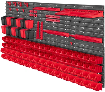 Tablica narzędziowa Kadax K7731 ścianka warsztatowa 156 x 78 cm 103 elementy (5903699468838)