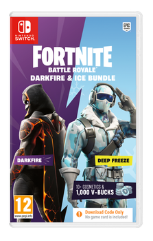 Gra Nintendo Switch Fortnite – Darkfire & Ice Bundle (Zestaw Płomień Mroku i Lód) (Klucz elektroniczny) (5056635617156)