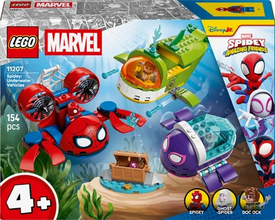 Конструктор LEGO Spidey Павук: Підводні транспортні засоби 154 деталі (11207)