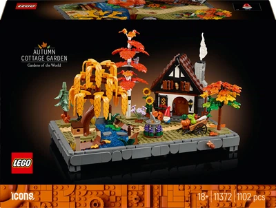 Конструктор LEGO Icons Осенний коттеджный сад 1102 детали (11372)