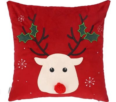 Наволочка Homla Reindeer святкова 45 x 45 см (5902869979914)