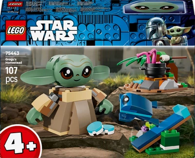 Конструктор LEGO Star Wars Сімейний будинок Ґроґу 107 деталей (75443)