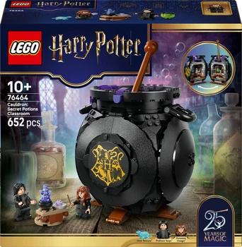 Конструктор LEGO Harry Potter Котел: Тайный класс зельеварения 652 детали (76464)