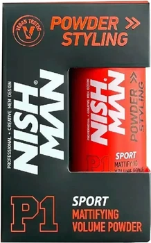 Пудра для стилизации волос Nishman P1 Sport 20 г (8684736671004)