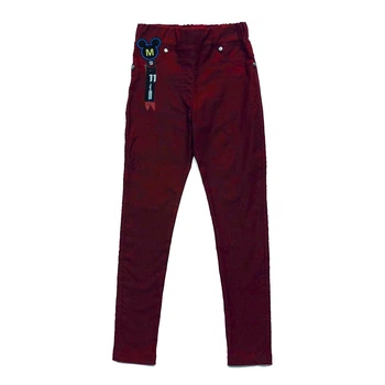 Леггинсы утепленные для девочки SmileTime Classic Jeans,бордно, размер 110
