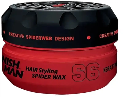 Воск для волос Nishman Hair Styling Wax S6 Spyder 150 мл (8682035083672/86820350833672)