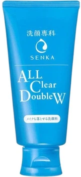 Пінка для вмивання та демакіяжу Senka All Clear Double Wash 120 мл (4550516494443)