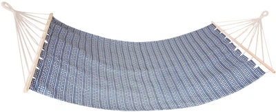 Гамак Spokey ZUNI 921920 200 x 100 см Біло-синій (5902693219200)