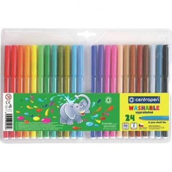 Фломастери 24шт. Centropen Colour world
