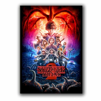 Постер плакат Очень странные дела Stranger Things Дивные дива А3 42х29 см (poster_0109)