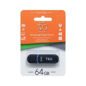 USB флеш-накопичувач T&G 64gb Jet 012 Чорний