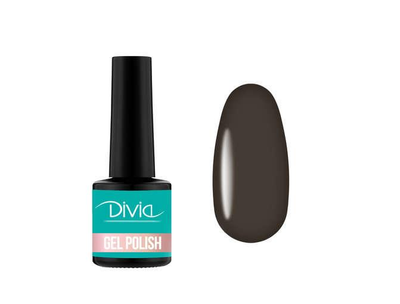 Гель-лак Divia "Chocolate" Di1233 [CH050 - Dark Truffle] (8 мл) (4820253397452)