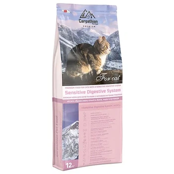 Сухой корм для кошек с чувствительной пищеварительной системой Carpathian Pet Food с курицей, 1 кг (весовой)