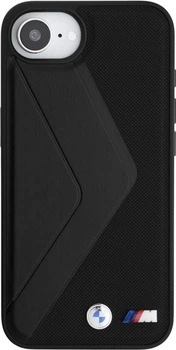 Панель BMW Oversized Stripes MagSafe для Apple iPhone 16e Black(BMHMPSE424PUOCSK)