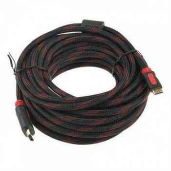 Кабель HDMI HDMI 10m усиленный в обмотке 10м шнур (9128)