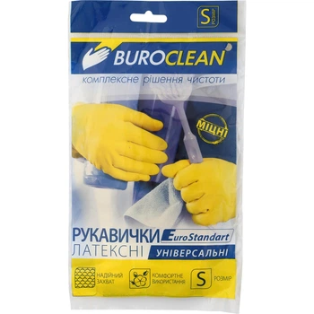Перчатки хозяйственные BuroClean размер S (10200300)