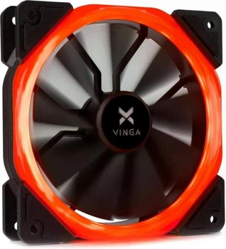 Вентилятор VINGA LED fan-01 red