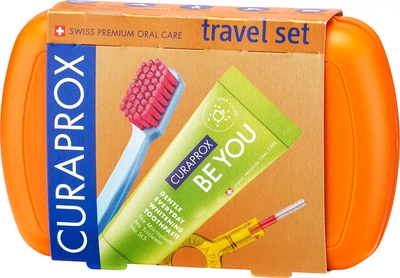 Набор дорожный гигиенический Curaprox Be You Orange (7612412428889/7612412429893)