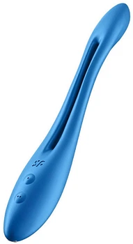 Вибратор Satisfyer Elastic Game Голубой (4061504007649)