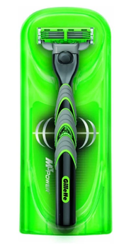 Раритетная бритва мужская Gillette M3 Power NITRO 1 станок 1 картридж 1 батарейка