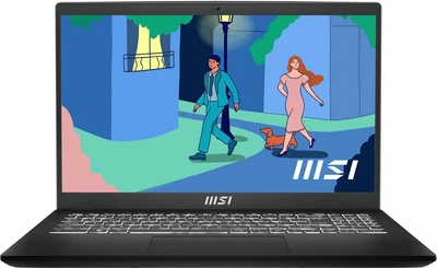 Ноутбук MSI Modern 15 B12M-020XRO 15.6" Full HD, Intel Core i5-1235U до 4.4GHz, 8GB, SSD 512GB, Intel Iris Xe Graphics, Win 11