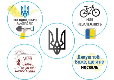 Світловідбиваючі наклейки круглі 42 мм 5 штук Onride (6936116101381)