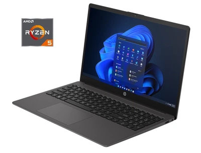 Ультрабук HP 255 G10 / 15.6" (1920x1080) TN / AMD Ryzen 5 7520U (4 (8) ядра по 2.8 - 4.3 GHz) / 8 GB DDR5 / 512 GB SSD / AMD Radeon 610M Graphics / WebCam / Win 11 Home