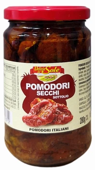 Томати в'ялені Pomodori Secchi Delizie dal Sole 280g Італія