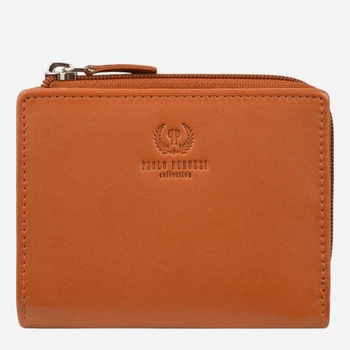 Гаманець жіночий шкіряний для карток Paolo Peruzzi SL-06-OR Помаранчевий (5905567219641)
