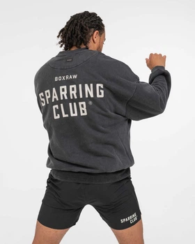 Світшот Sparring Club Oversized S Чорний