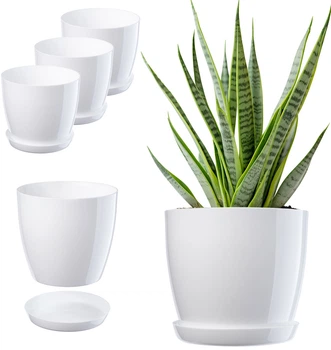 Квітковий горщик з підставкою Kadax Agen K8124 3 шт