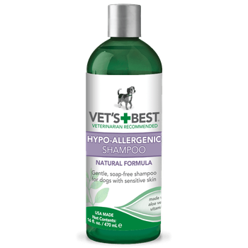 Гіпоалергенний шампунь для собак Vet's Best Hypo-Allergenic Shampoo -470 мл