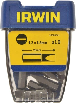 Біта Irwin 25 мм.SL 1,2x 6,5 мм. 10 шт. (10504361)