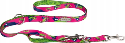 Регульований повідець Amiplay Amik 7 в 1 M 100 - 200 см PizzaDog (5907563309135)