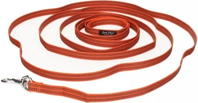 Тренувальний повідець Amiplay Rubber L - XL 500 x 2 см Помаранчевий (5907563221840)