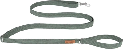Регульований повідець Amiplay Cotton Easy Fix L 160 - 300 см Хакі (5907563227545)