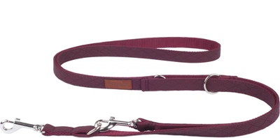 Регульований повідець Amiplay New York 6 в 1 L 100 - 200 см бордовий (5907563253674)